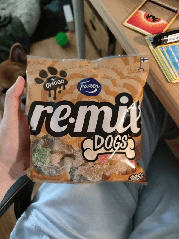 Fazer Remix Dogs Choco Candy