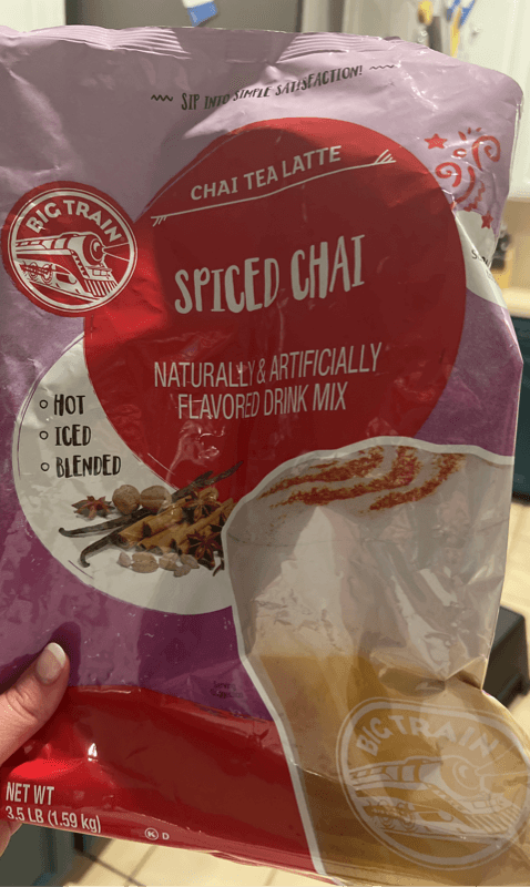 Big Train Spice Chai Tea Latte Flavored Drink Mix