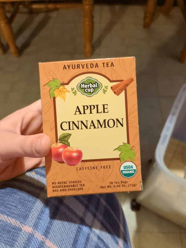 Herbal Cup Apple Cinnamon Organic Ayurveda Tea