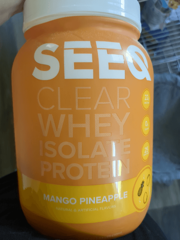 Seeq Mango Pineapple Clear Whey Isolate Protein