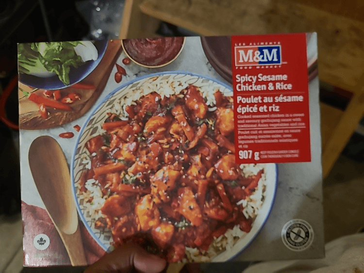 M&M Spicy Sesame Chicken & Rice