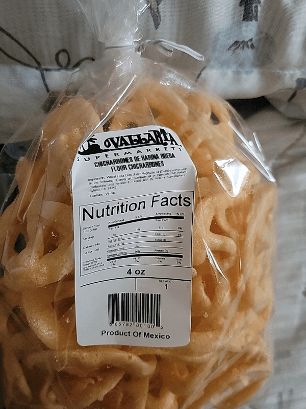 Vallarta Supermarkets Flour Chicharrones