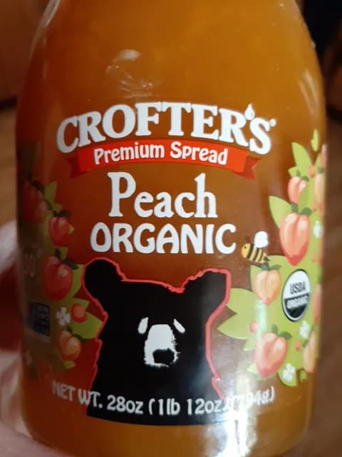 Crofter'S Premium Spread Organic Peach