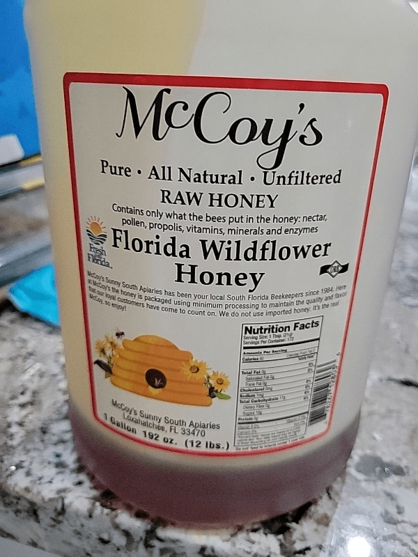 Mccoy'S Florida Wildflower Honey