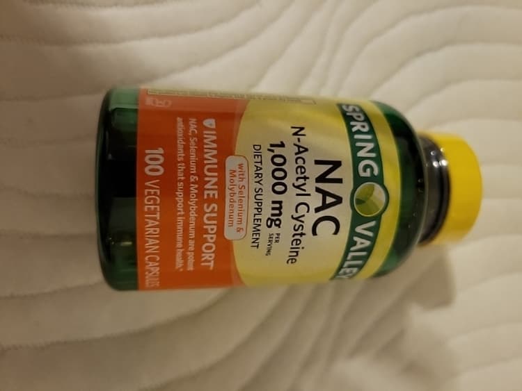Spring Valley Nac N-Acetyl Cysteine Dietary Supplement