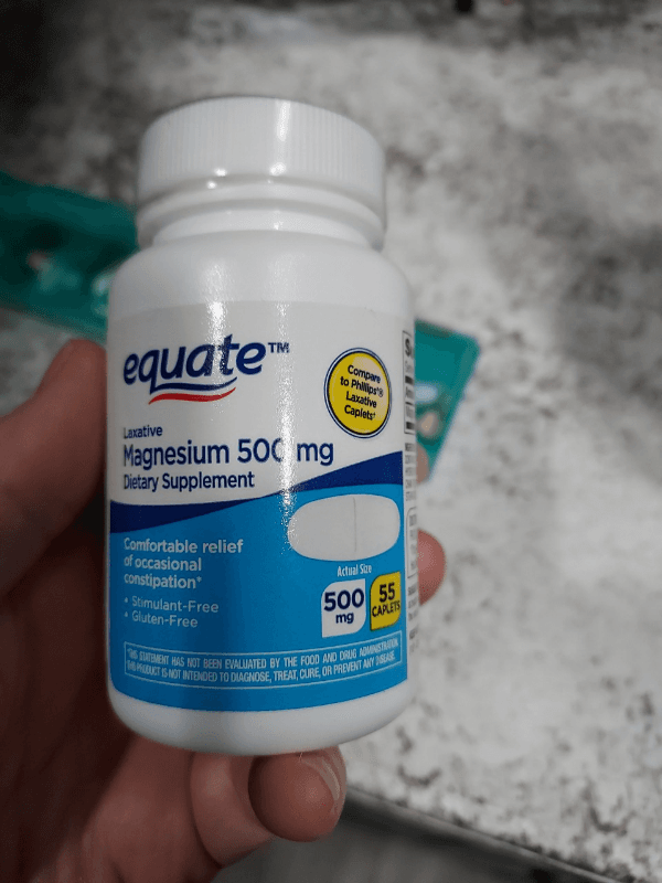 Equate Laxative Magnesium Dietary Supplement