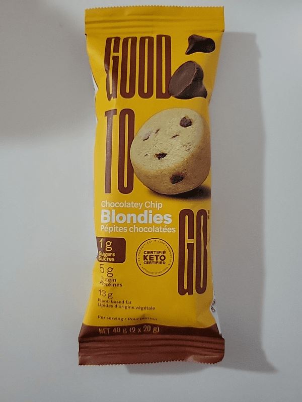 Good To Go Chocolatey Chip Blondies
