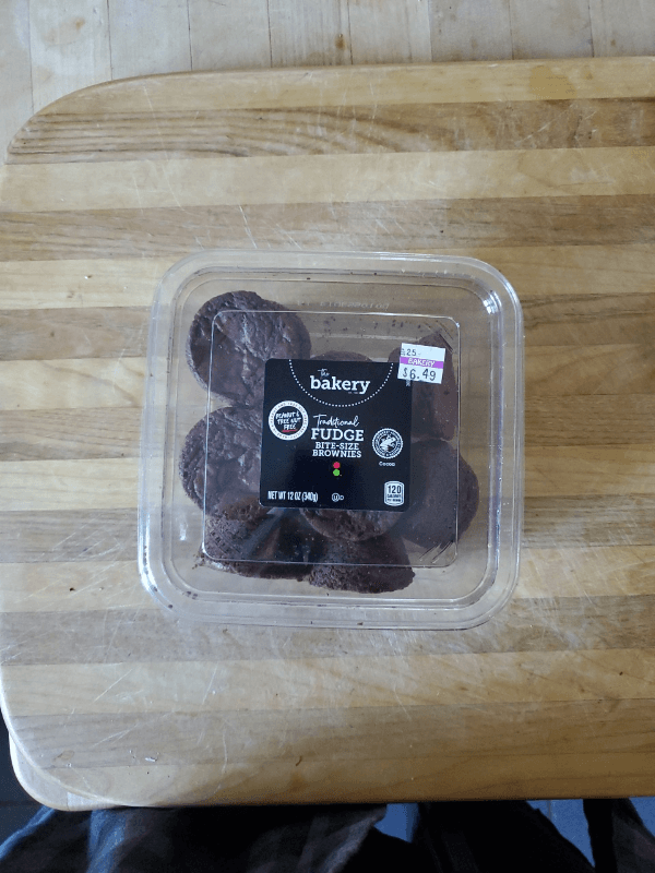 The Bakery Traditional Fudge Bite-Size Brownies