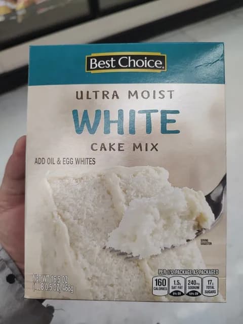 Best Choice Ultra Moist White Cake Mix