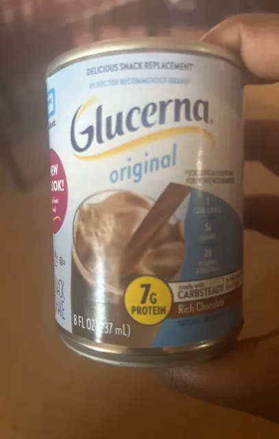 Glucerna Original Shake Rich Chocolate Snack Replacement