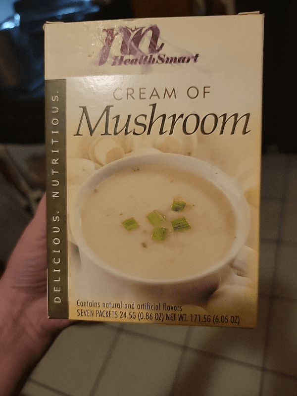 Healthsmart Cream Of Mushroom High Protein Soup