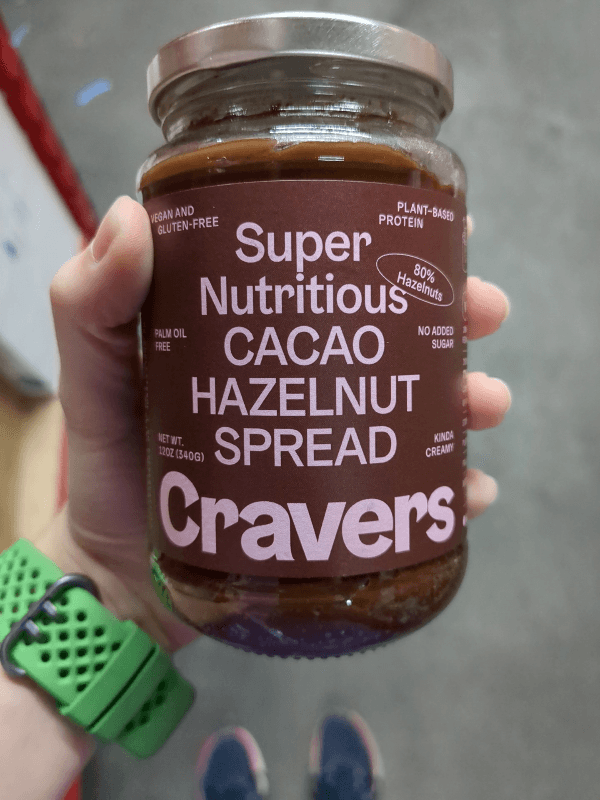 Cravers Super Nutritious Cacao Hazelnut Spread