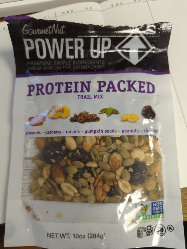Gourmetnut Power Up Protein Packed Trail Mix