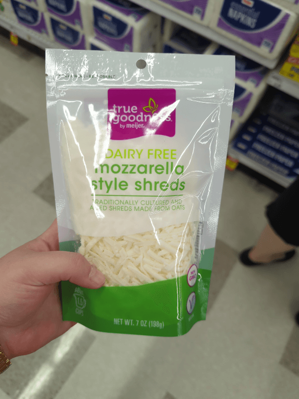 True Goodness By Meijer Dairy Free Mozzarella Style Shreds