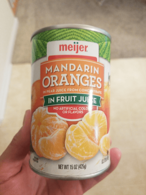 Meijer Mandarin Oranges In Fruit Juice