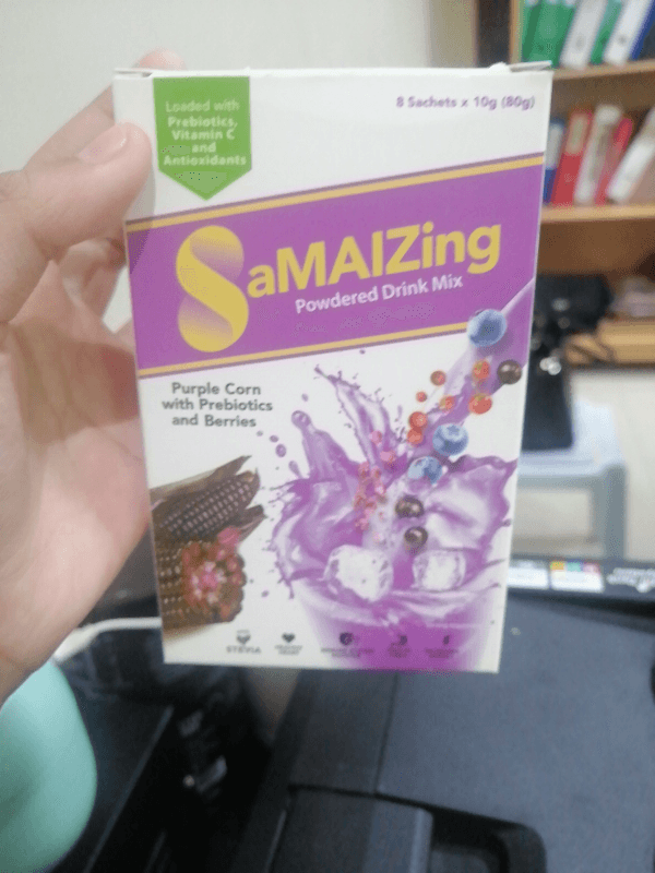 Gr8Life 8Amaizing Powdered Drink Mix Purple Corn With Prebiotics And Berries