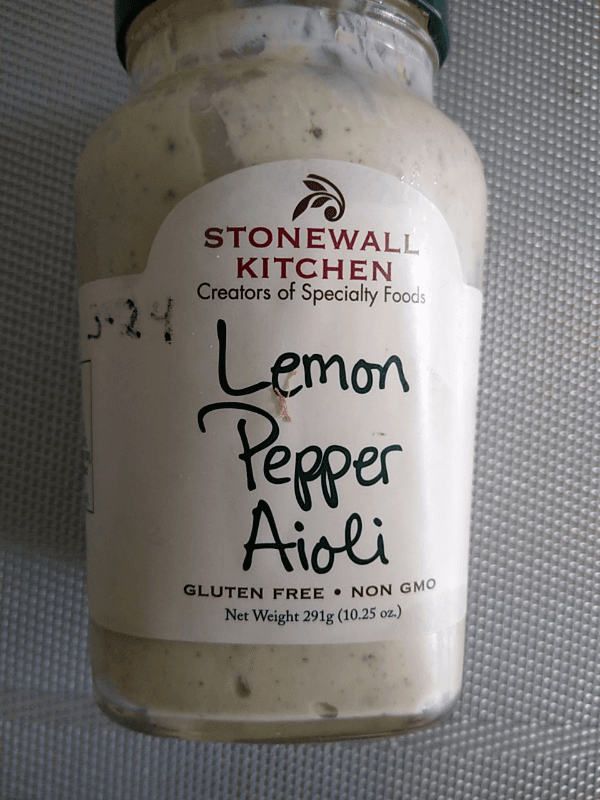 Stonewall Kitchen Lemon Pepper Aioli