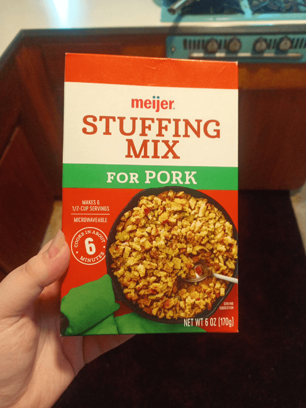 Meijer Stuffing Mix For Pork
