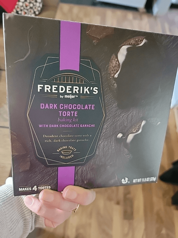 Frederik'S By Meijer Dark Chocolate Torte Baking Kit