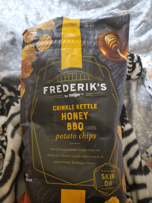 Frederik'S By Meijer Crinkle Kettle Honey Bbq Flavored Potato Chips