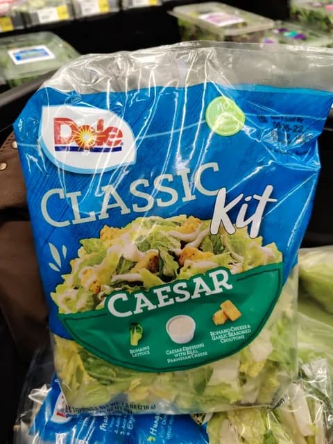 Dole Classic Kit Caesar Salad & Toppings