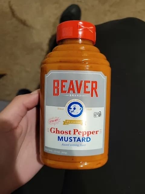 Beaver Brand Ghost Pepper Mustard
