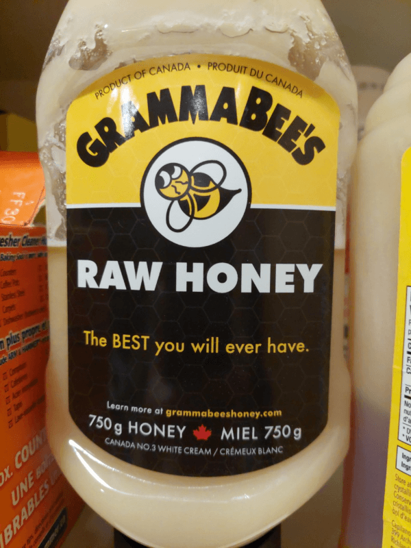 Gramma Bee'S Raw Honey