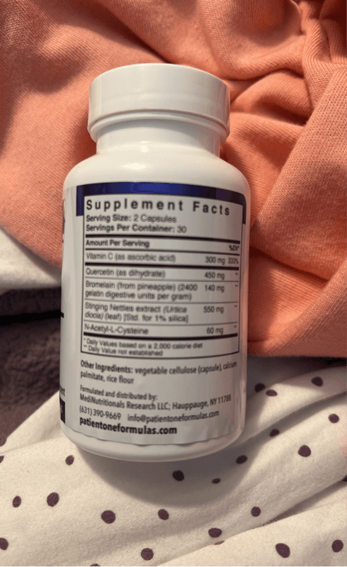 Patient One Medinutritionals Sinuscare 60 Capsules