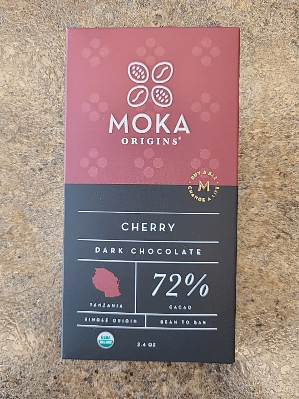 Moka Origins Cherry Dark Chocolate