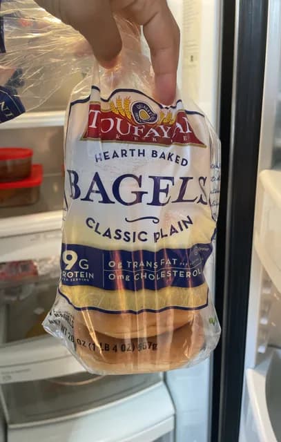 Toufayan Bakeries Classic Plain Hearth Baked Bagels