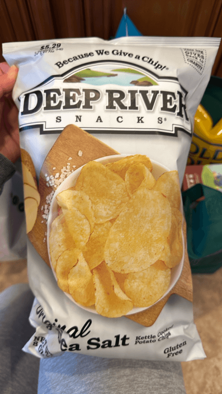 Wise Deep River Sea Salt Kettle Chip