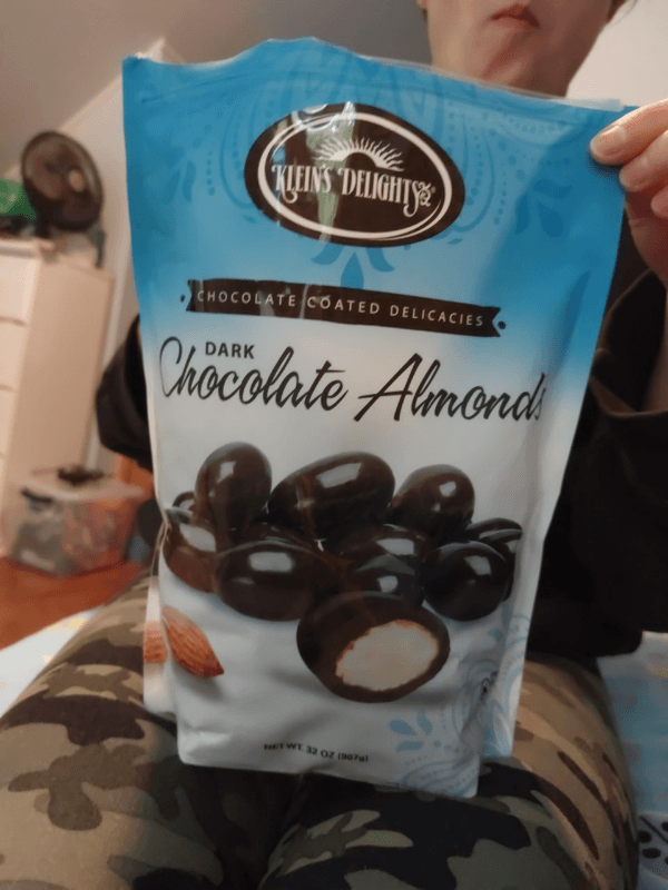 Klein'S Delights Dark Chocolate Almonds