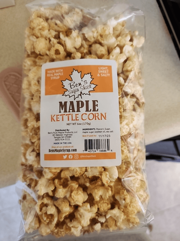 Ben’S Sugar Shack Maple Kettle Corn