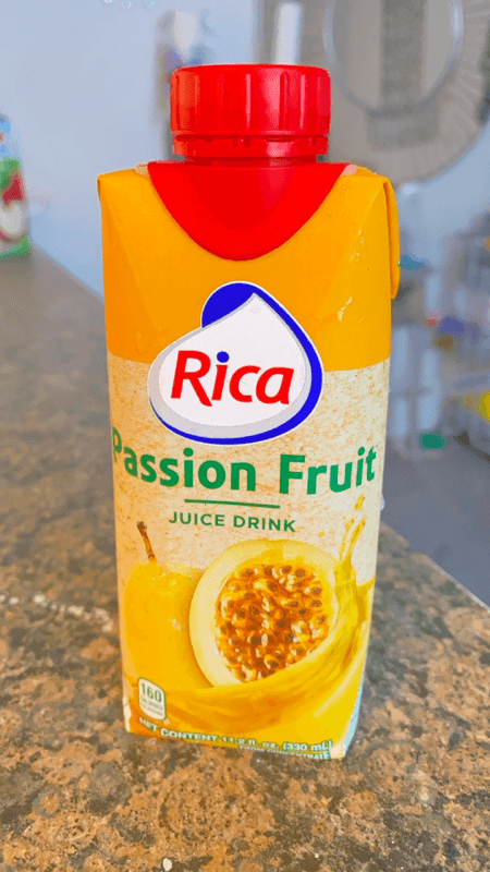 Rica Passion Fruit Juice Drink