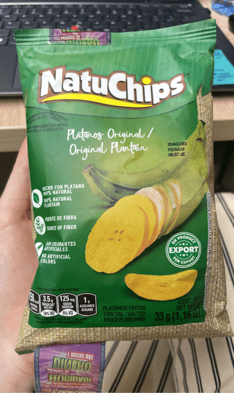 Natu Chips Original Fried Plantain Chips