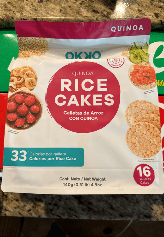 Okko Quinoa Rice Cakes