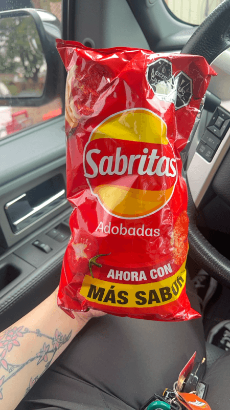 Sabritas Adobadas Tomato And Chilli Flavored Potato Chips