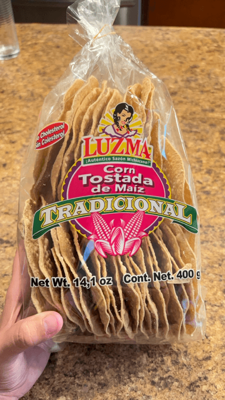 Luzma Corn Tostada