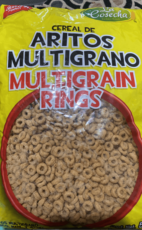La Cosecha Multigrain Rings Cereal