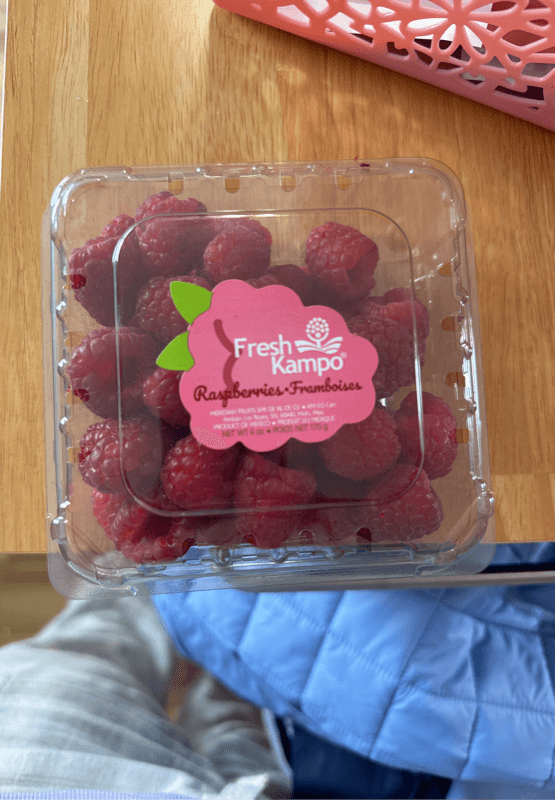 Fresh Kampo Raspberries
