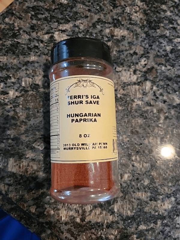 Ferri’S Iga Shur Save Hungarian Paprika