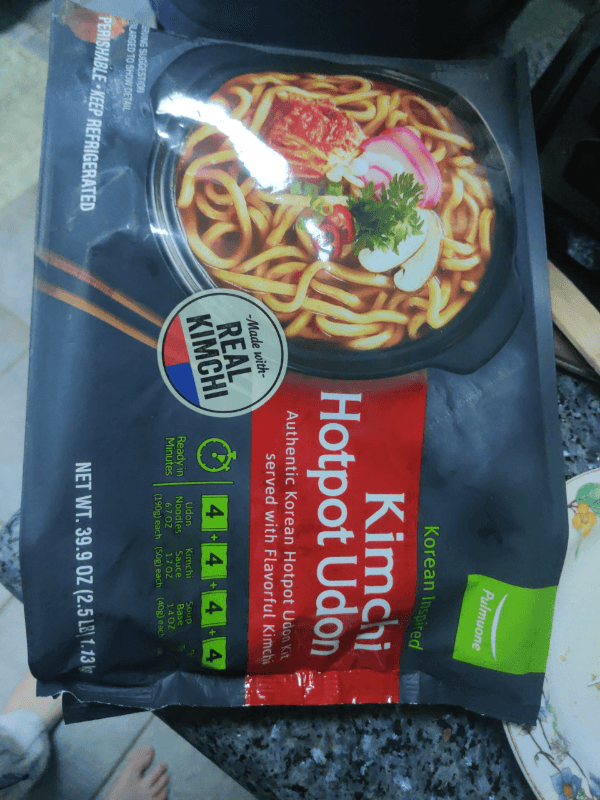 Pulmuone Korean Inspired Kimchi Hotpot Udon