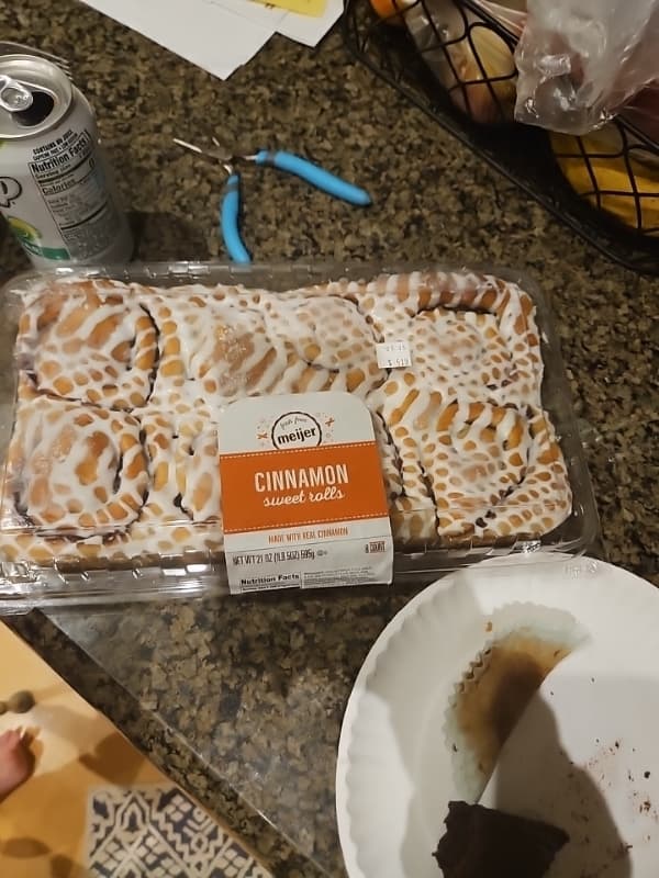 Meijer Cinnamon Sweet Rolls