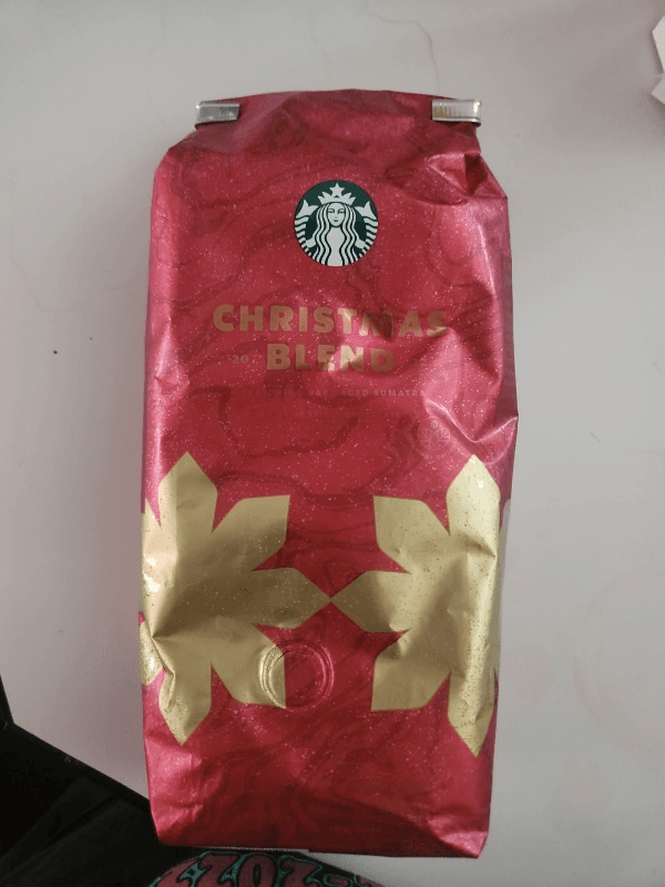 Starbucks Christmas Blend Dark Roast Whole Bean