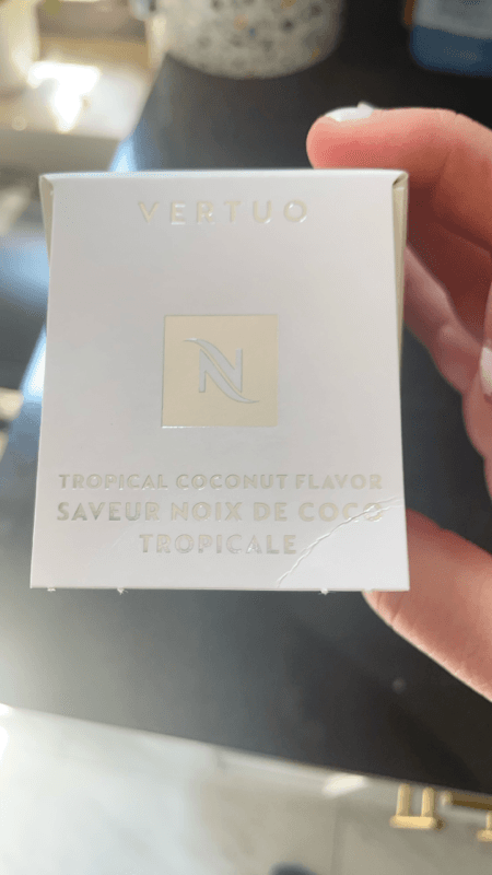 Nespresso Vertuo Tropical Coconut Flavor