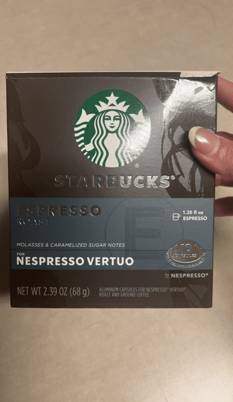 Starbucks Espresso Roast For Nespresso Vertu