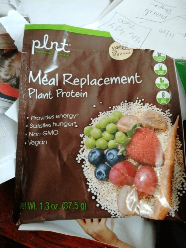 Plnt Meal Replacement Plant Protein Vanilla