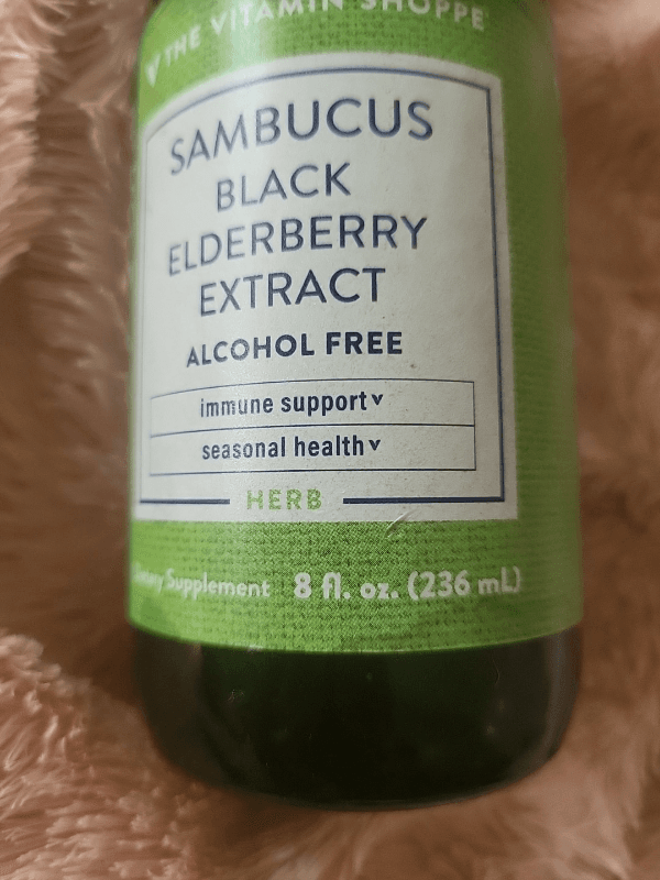 The Vitamin Shoppe Sambucus Black Elderberry Extract