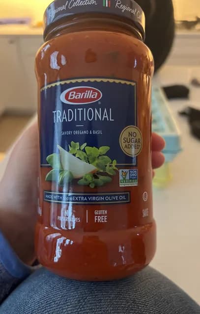Barilla Traditional Savory Oregano & Basil Sauce