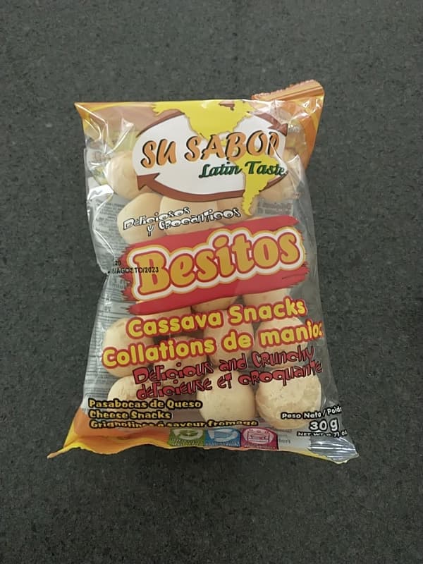 Su Sabor Latin Taste Besitos Cassava Snacks